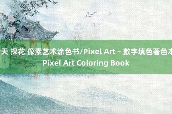 七天 探花 像素艺术涂色书/Pixel Art – 數字填色著色本/Pixel Art Coloring Book